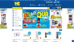 Thiết kế web siêu thị giống Hc.com.vn có làm được không?